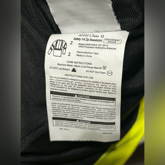 Utility Pro Women’s High Visibility Dual Tone Zip Up Long Sleeve Soft Shell - Picture 6 of 16